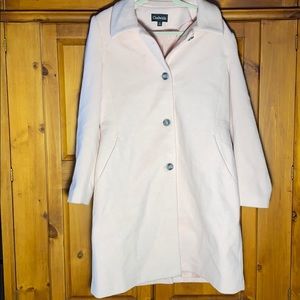 Chadwicks Light Pink Formal Pea Coat W/ Buttons